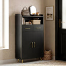 Freestanding Bathroom Storage Cabinet with 2 Drawers & Doors by LJGDeals