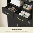 Freestanding Bathroom Storage Cabinet with 2 Drawers & Doors by LJGDeals