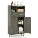 Freestanding Bathroom Storage Cabinet with 2 Drawers & Doors by LJGDeals