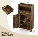 Freestanding Bathroom Storage Cabinet with 2 Drawers & Doors by LJGDeals