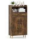 Freestanding Bathroom Storage Cabinet with 2 Drawers & Doors by LJGDeals