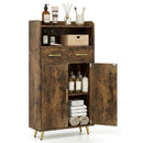 Freestanding Bathroom Storage Cabinet with 2 Drawers & Doors by LJGDeals