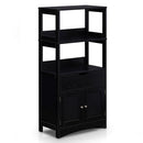 Bathroom Floor Cabinet with Open Shelves and Drawer