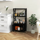 Bathroom Storage Cabinet with Open Shelves and Double Doors by LJGDeals
