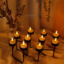 Set of 12 Flickering Flameless Candles(Warm White) by JHY DESIGN