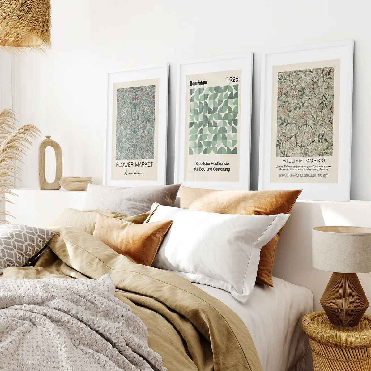 Botanical Neutral Wall Art Home Posters Set, photo 3 of 9