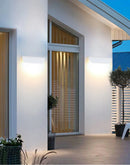 Bay Curved Garden Wall Light