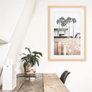 Coastal Surfing Lifestyle Print. Terracotta Surfboards by Wall Art Set