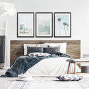 California Coastal Set of 3 Prints. Lifeguard, Surfers, Palms by Wall Art Set