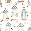 Beach Hut Wallpaper