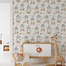 Beach Hut Wallpaper