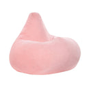 Bean Bag Chair for Adults Accent Lazy Sofa with Skin-friendly Corduroy Cover and Soft Sponge Filling by LJGDeals