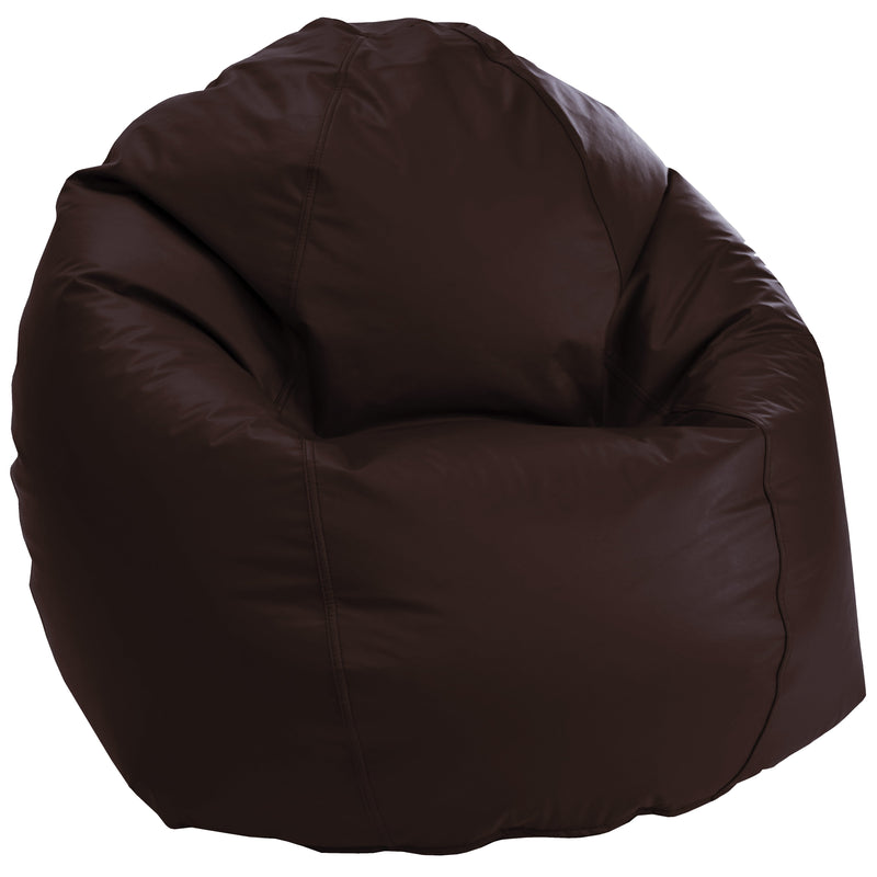 Vinyl Bean Bag Chair Marine Grade Premium - Waterproof, UV resistant ComfyBean Adult size lounger classic style Indoor Outdoor Boat beanbag chair