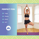 SuperLite TPE Yoga Mat - Extra Thick with Mandala & Energy Centering Line