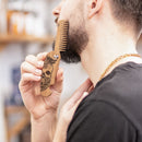 Wooden Beard Comb – Sugar Skull