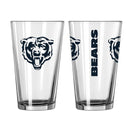 Chicago Bears Game Day Pint Glass by Dynasty Sports & Framing