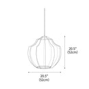 Beau Mesh Pendant Light