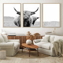 Beautiful Highland Cow Canvas Wall Art, Framed Highland Cow by MyGreatCanvas | Canvas Wall Art Prints | Photo Prints & Wall Decor