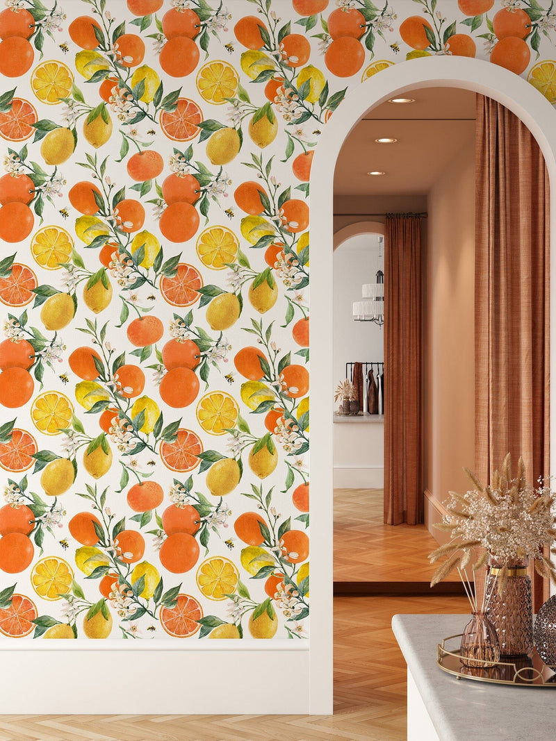 Citrus Wallpaper Mural