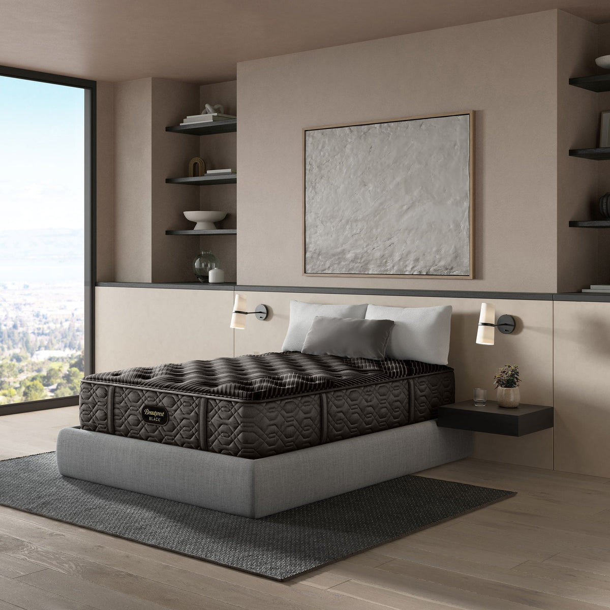Black Series One Medium, installed in a room