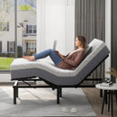 3D Bed Mattress Gel Memory Foam Convoluted Foam for Adjustable Bed by DirectDeals