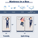 3D Bed Mattress Gel Memory Foam Convoluted Foam for Adjustable Bed by DirectDeals