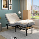 Bed Mattress Memory Foam Twin Size with Jacquard Cover for Adjustable Bed Base by LJGDeals