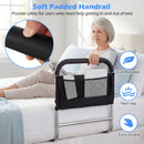 Bed Rails for Elderly Adults and Height Adjustable Bed Assist Safety Railings by LJGDeals