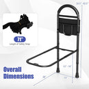 Bed Rails for Elderly Adults Safety Height Adjustable Bed Assist Railings by LJGDeals