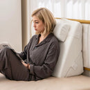 3 Pieces Bed Wedge Pillow Set with Air Memory Foam by LJGDeals