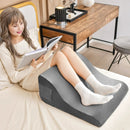 Bed Wedge Pillow with Tablet Pillow Stand and Side Pockets-Gray by LJGDeals
