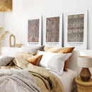 William Morris Floral Museum Exhibition Painting by Wall Art Set