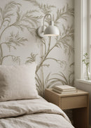 Vintage Chinoiserie Garden Wallpaper Mural