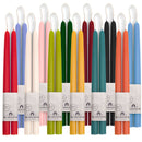 Hand-Dipped Beeswax Taper Candles - Bulk 4-Pair Bundle by Bluecorn Candles