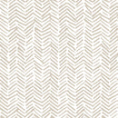 Beige Brushstroke Herringbone Wallpaper | Organic Japandi