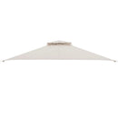 10 x 12 Feet Gazebo Replacement Top with Air Vent and Drainage Holes by LJGDeals
