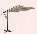 10 ft Cantilever Patio Umbrella with Crank – Multiple Colors by 2Dropme