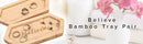 Believe Bamboo Tray, 2 PK