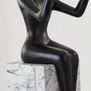 Bella Sitting Sculpture Floor Lamp