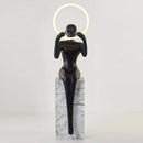 Bella Sitting Sculpture Floor Lamp