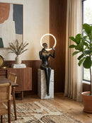 Bella Sitting Sculpture Floor Lamp