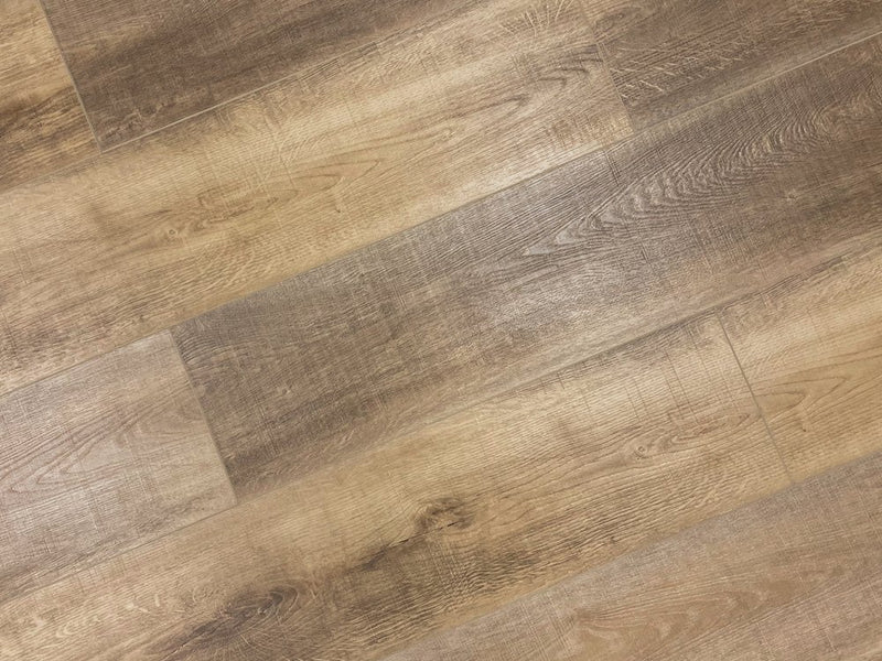 Belladon SPC Embossed 9"x60" Vinyl Flooring 8mm - Golden Oak