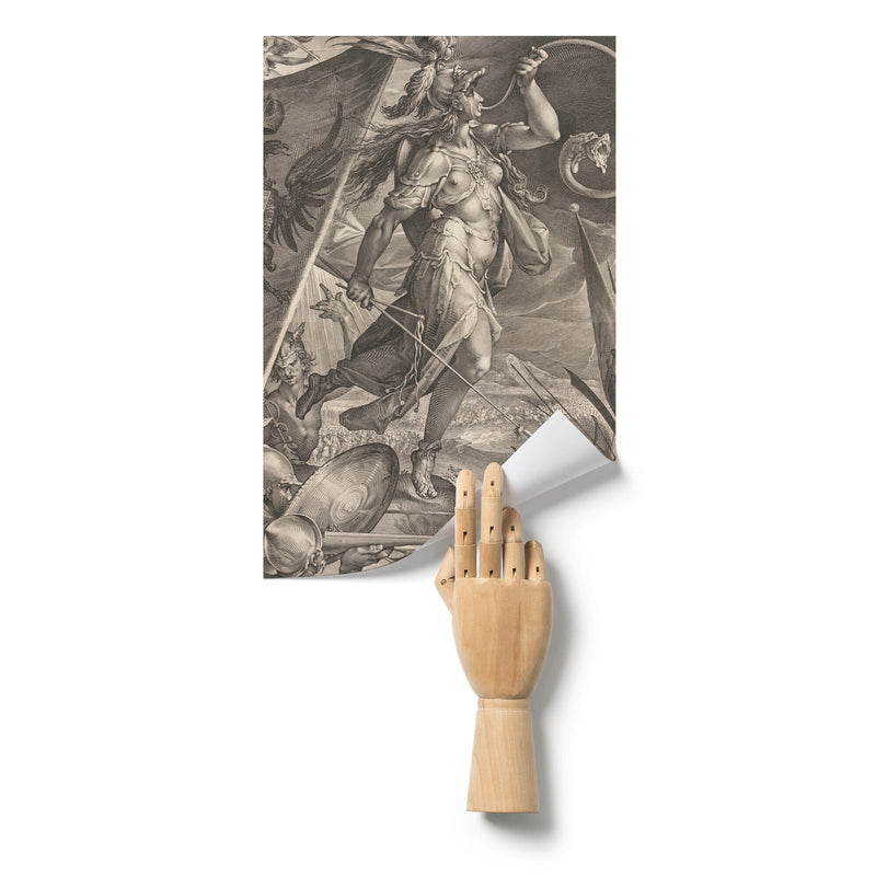 "Bellona Leading the Armies of the Emperor" Matte Poster