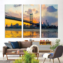 Ben Franklin Bridge Wall Art Print – Philadelphia Skyline by MyGreatCanvas | Canvas Wall Art Prints | Photo Prints & Wall Decor