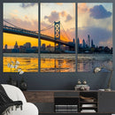 Ben Franklin Bridge Wall Art Print – Philadelphia Skyline by MyGreatCanvas | Canvas Wall Art Prints | Photo Prints & Wall Decor