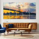 Ben Franklin Bridge Wall Art Print – Philadelphia Skyline by MyGreatCanvas | Canvas Wall Art Prints | Photo Prints & Wall Decor