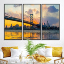 Ben Franklin Bridge Wall Art Print – Philadelphia Skyline by MyGreatCanvas | Canvas Wall Art Prints | Photo Prints & Wall Decor