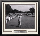 Ben Hogan 1-Iron Shot at the 1950 US Open at Merion Framed Golf Photo by Dynasty Sports & Framing