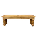 Santa Rita Wooden Rustic Bench