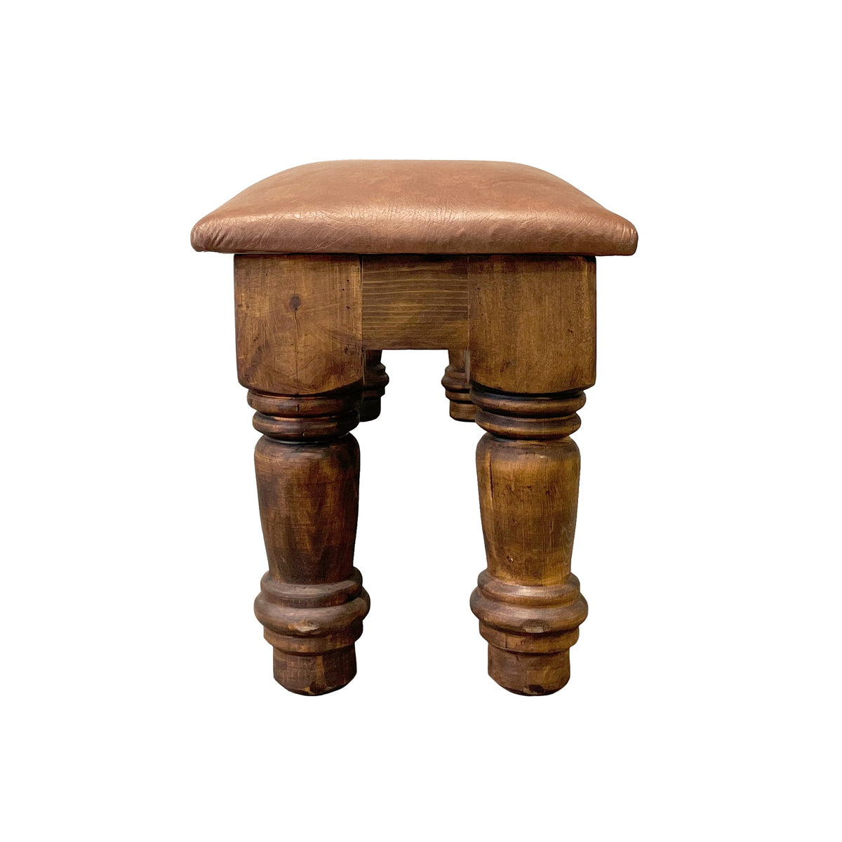 Santa Rita Rustic Bench with Cushion, photo 3 of 8